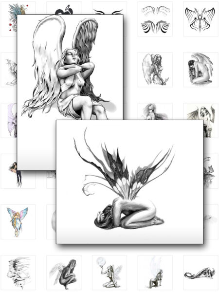 Fairies and Angels Tattoos